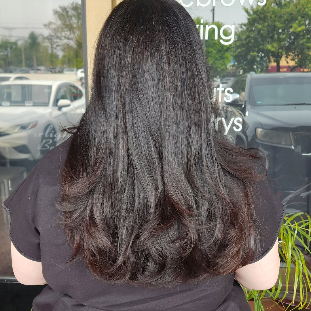 Hair color work at Starlight Beauty Salon